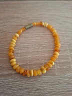 Bransoletka z bursztynu