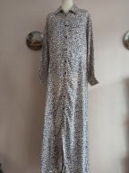 MARIE PHILIPPE DŁUGA SUKIENKA W PANTERKĘ 40/42