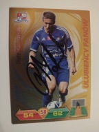Karta panini autograf Podbeskidzie sezon 12/13 Piotr Malinowski Ulubieńcy