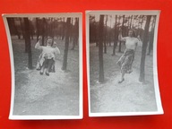 2 x PRL kobieta na huśtawce, Żarki 1959 (633d)