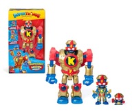 SUPER THINGS SUPERBOT ROBOT GOLDEN ARMOR + KAZOOM KID SUPERZINGS