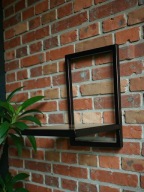 Kwietnik Loft wiszący stal malowana proszkowo