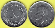 Turcja 1 Lira 1974 r.