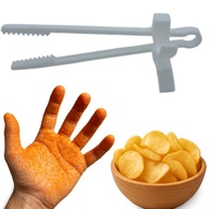 Pałeczki Uchwyt do jedzenia chipsów / przekąsek Biały