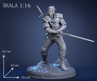 Geralt - Saga o Wiedźminie- figurka wydruk 3D