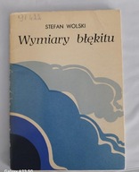 Wymiar błękitu Wolski Stefan poezja