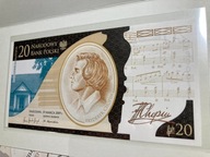 20 zł Banknot 33966 kolekcjonerski NBP Fryderyk Chopin