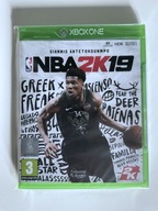 XBOX ONE NBA 2K19 MICROSOFT XBOX ONE KOMPATYBILNA Z XSX 4K60 NOWA W FOLII !