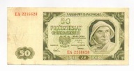 50 zł 1948r.ser.EA