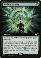 Karta Magic: The Gathering Verdant Mastery STX *Extended Art*