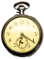 Zegarek kieszonkowy Cylindre 10 Rubis G Wiebking Oldenburg 37 mm na chodzie