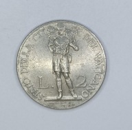 WATYKAN - 2 liry 1935 - PIUS XI - ładna