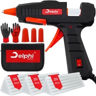 PISTOLET DO KLEJU NA GORĄCO DO KLEJENIA KLEJARKA 100W 60x WKŁADY 7mm MOCNY
