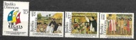 DOMINIKANA -500 rocznica odkrycia Ameryki - regaty 1989 ** Mi 1502-5 (569)