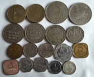 zestaw monet Sri Lanka Cejlon 18 szt.