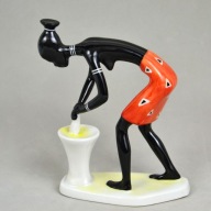 New Look Murzynka Bela Balogh Hollohaza Węgry lata 60te