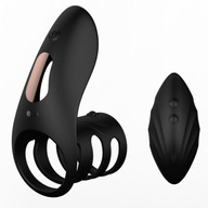 PIERŚCIEŃ NA PENISA EREKCYJNY WIBRUJĄCY MEGA