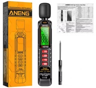 ANENG GN102 Cyfrowy Miernik Poziomu Dźwięku Hałasu 30-130dB Sonometr LCD