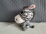 Maskotka Zebra Big headz Pluszak 26cm D1