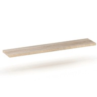 Półka ścienna wisząca samowisząca kolor jasnego dębu 80cm x 15cm