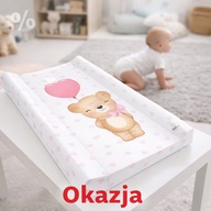 Przewijak sztywny BubiKids 47 x 70 cm biały OKAZJA