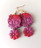 WYPRZEDAŻ!!! kolczyki z gliny polimerowej Nr 91