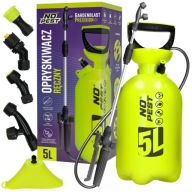 NARZĘDZIA OGRODNICZE ODPRYSKIWACZ CIŚNIENIOWY Z REGULOWANĄ DYSZĄ 5L NO-PEST