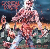Cannibal Corpse -Eaten Back To Life LP-Smoky Clear/White Swirl Winyl imp.US