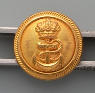 ORYGINALNY GUZIK OFICERSKI KUK KRIGSMARINE AUSTRO-WĘGRY PRZEPIĘKNY (1)