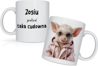 Walentynki kubek z imieniem na prezent na urodziny zabawny