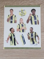 Turcja , klub Fenerbahce Stambuł - 12 naklejek
