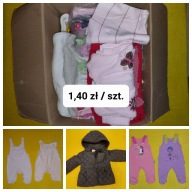 Paczka paka ubranek niemowlęcych roz. 56-62