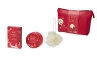 DOUGLAS HOME SPA ZESTAW KOSMETYKÓW DO KĄPIELI Z KOSMETYCZKĄ WANILIA&MIGDAŁ