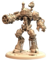 Steam Punk Mechanical Lady of Steam Titan Mechaniczny Tytan Pinup B NSFW