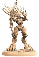 Verdant Treeman Dryad Driada Drzewiec Wojownik A RPG Druk3D