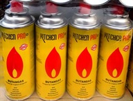 4x GAZ NABÓJ WKŁAD GAZOWY 400ml 227g ZESTAW 4 szt.