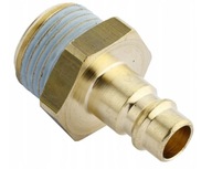 WTYCZKA SZYBKOZŁĄCZA 1/2'' GWINT ZEWNĘTRZNY WTYK LUDECKE