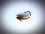 SZTUCZNA MUCHA NIMFA #16 RED RB