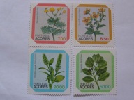 Portugalia - Azory - kwiaty rodzime - Mi. 345-48 **