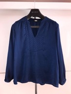 BIK BOK_GRANATOWA BLUZKA L/XL STAN BDB