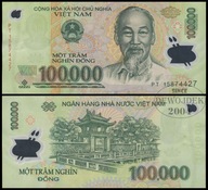 BNA - WIETNAM 100000 Dong 2015 PT 15 874427 # P122i # POLIMER # VF+