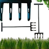 WERTYKULATOR AREATOR RĘCZNY DO TRAWNIKA TRAWY OGRODU WIDŁY NIEZAPYCHAJĄCY!