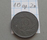 10 groszy z 1939 roku cynk ŁADNE , GENERALNA GUBERNIA