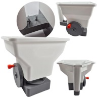 RĘCZNY SIEWNIK OGRODOWY ROZSIEWACZ DO ROZSIEWANIA NAWOZÓW TRAW NASION 3L