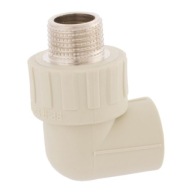 Kolanko 90 PP-R gwint zewnętrzny 1" 32mm