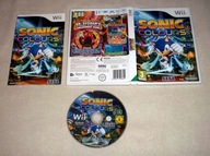 SONIC COLOURS NINTENDO Wii SEGA NIEBIESKI JEŻ PREMIEROWA 3xANG jak NOWA