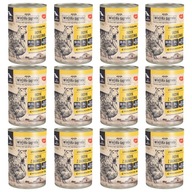 ZESTAW WIEJSKA ZAGRODA karma dla psa MOKRA INDYK JAGNIĘCINA 12x 400g