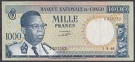 Kongo 1000 Franków 1964
