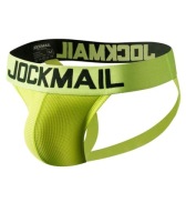 Oddychająca bielizna Jockstrap JOCKMAIL neon L