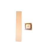 Noga nogi nóżka meblowa kwadrat kostka 4,5 x 4,5 x 24 cm + blacha montażowa